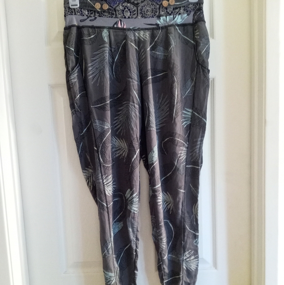 Maaji Pants - Maaji Palm Print Pants